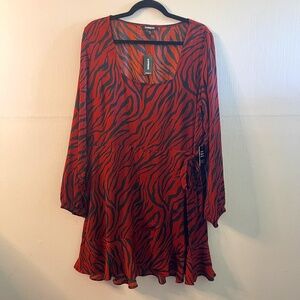 Express Printed Dress Size XL NWT!